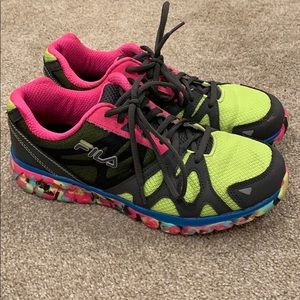 Fila neon sneakers